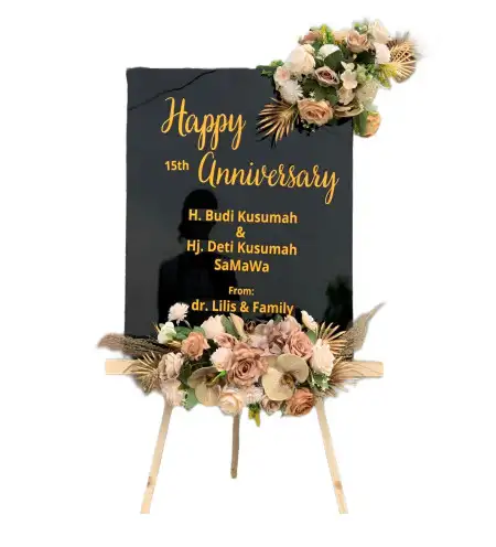 Papan Bunga Akrilik Pulaupisang